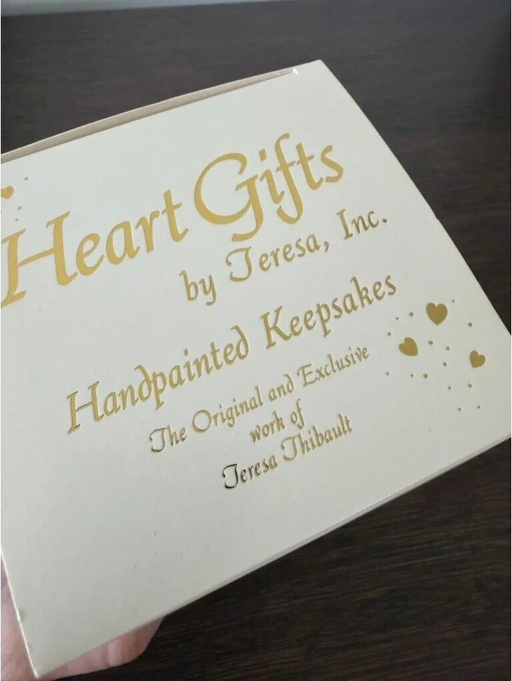 Teresa Thibault Hand-Painted Christmas Ornament
